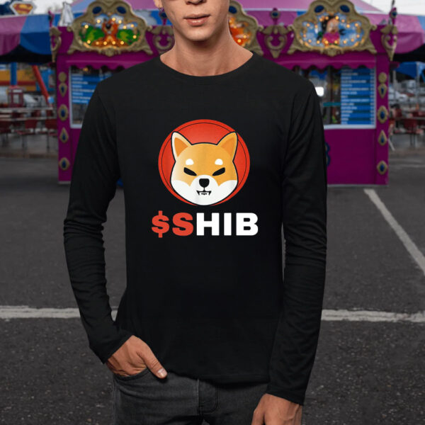 $shib Coin Cryptocurrency Hodler T-Shirt5