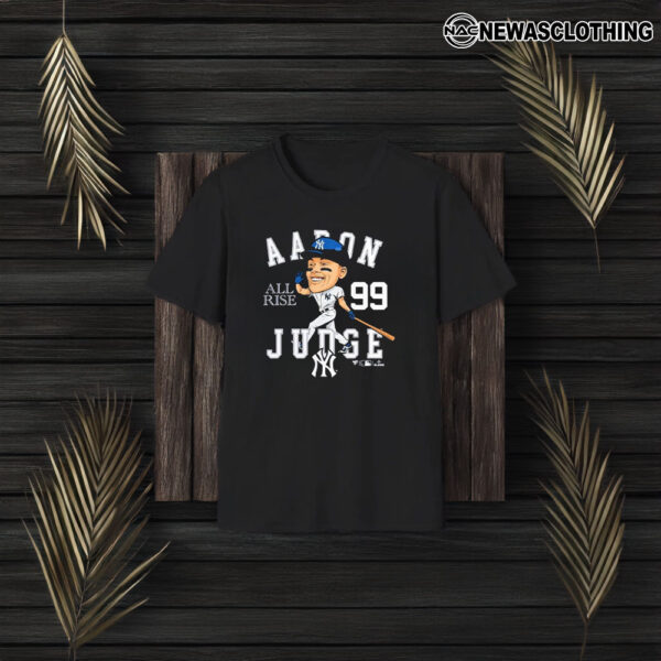 Aaron Judge New York Yankees Hometown Caricature T-Shirt