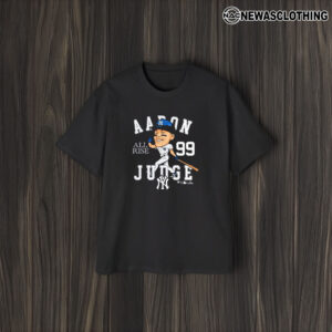 Aaron Judge New York Yankees Hometown Caricature T-Shirt1