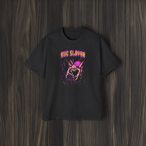 Bug Slayer Knight And Monster T-Shirt2