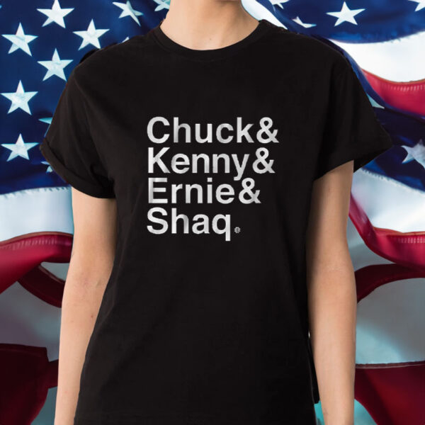 CHUCK & KENNY & ERNIE & SHAQ T-SHIRT