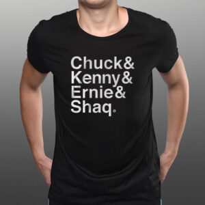 CHUCK & KENNY & ERNIE & SHAQ T-SHIRT1