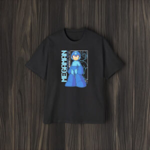 Capcom Megaman Large Print T-Shirt2