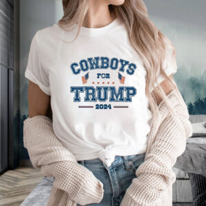 Cowboys For Trump 2024 T-Shirt2