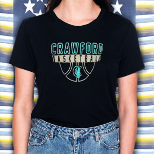 Crawford Basketball Logo T-Shirt5