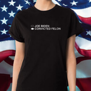 David J Harris Joe Biden Convicted Felon T-Shirt