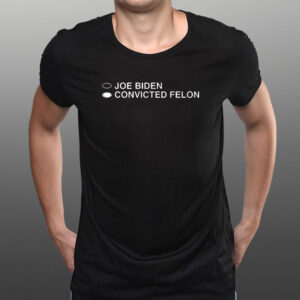 David J Harris Joe Biden Convicted Felon T-Shirt1