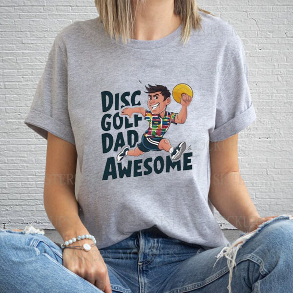 Disc Golf Dad Awesome T-Shirt