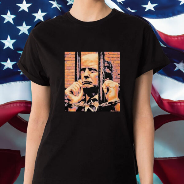 Donald Trump In Prison Jail Indicted President Arrested T-Shirt