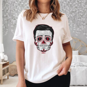 Drake Maye Sugar Skull T-Shirt4