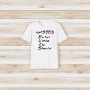 I Got Ptsd Perfect Tittied Slut Disorder T-Shirt