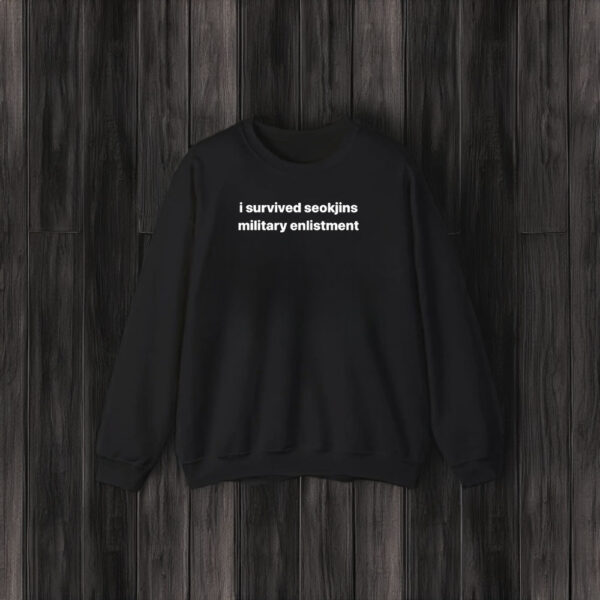 I Survived Seokjins Military Enlistment T-Shirt3