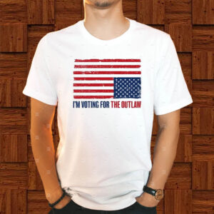 I’m Voting For The Outlaw America Flag 2024 T-Shirt1