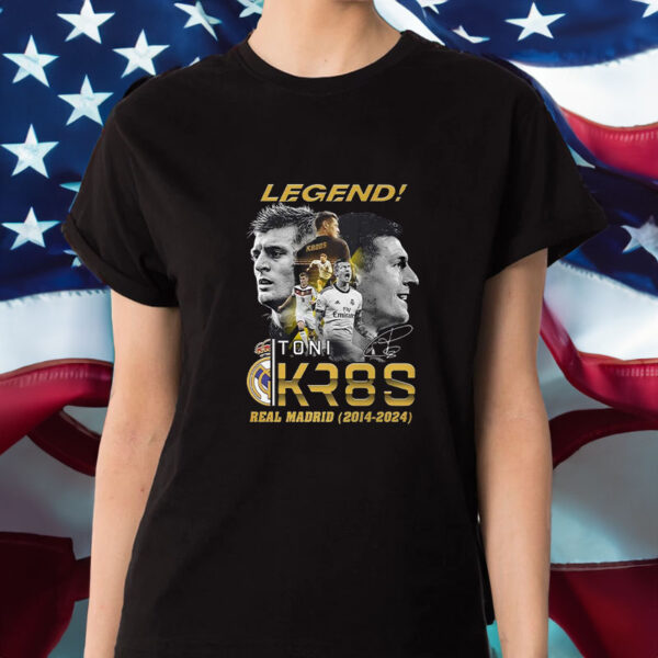 Legend Toni Kr8s Real Madrid 2014-2024 T-Shirt