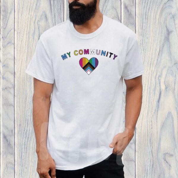 My Community Heart Love 2024 T-Shirt