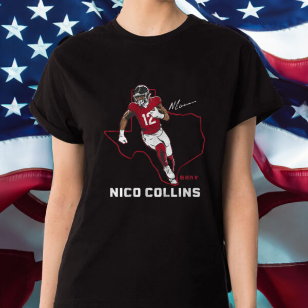 NICO COLLINS STATE STAR T-SHIRT