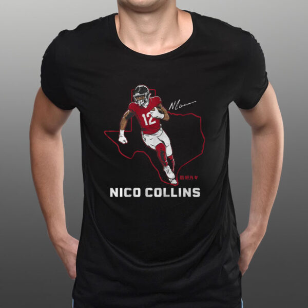 NICO COLLINS STATE STAR T-SHIRT1