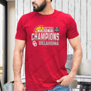 Oklahoma Sooners Champion 2024 Ncaa Softball Womens College World Series Champions T-Shirt1