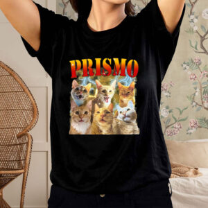 Oneorangebraincell Prismo Cats T-Shirt2