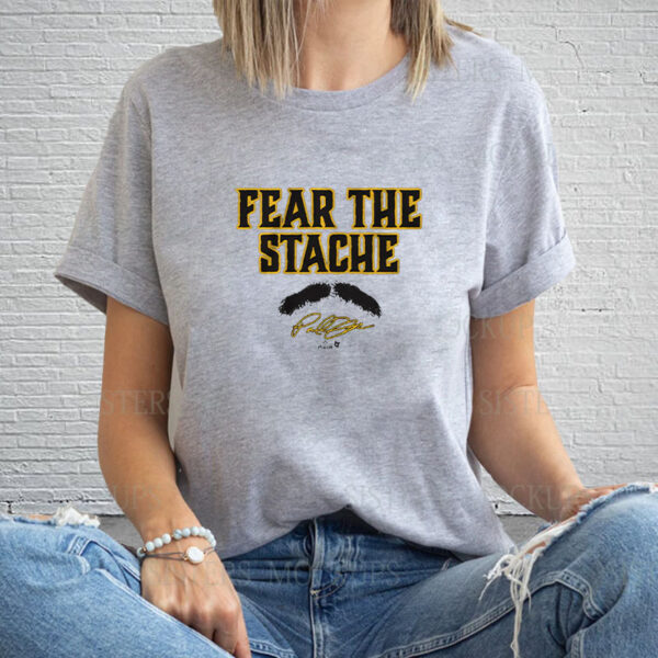 PAUL SKENES FEAR THE STACHE T-SHIRT