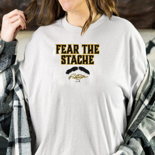 PAUL SKENES FEAR THE STACHE T-SHIRT1