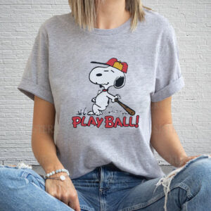 Peanuts Snoopy Play Ball T-Shirt