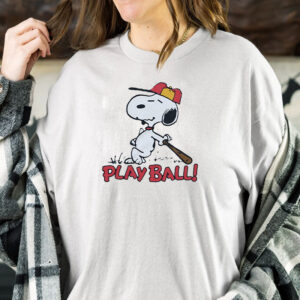 Peanuts Snoopy Play Ball T-Shirt1