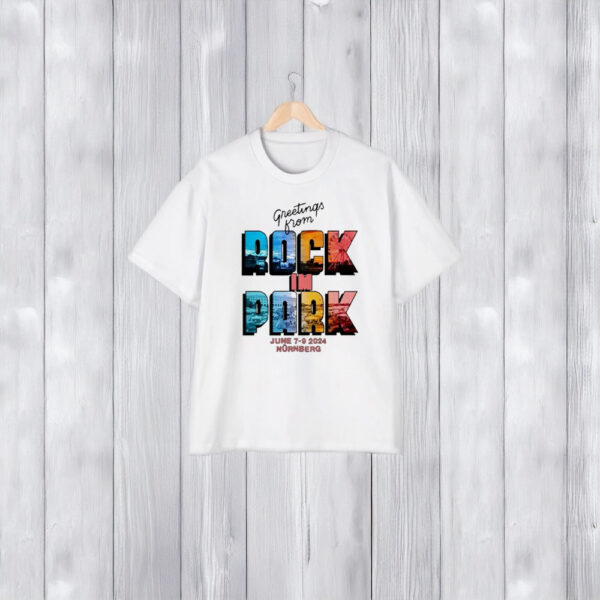 Rock Im Park Vintage Postcard T-Shirt1