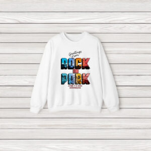 Rock Im Park Vintage Postcard T-Shirt3