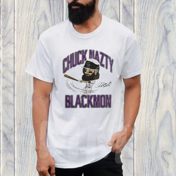 Rockies Charlie Blackmon Signature T-Shirt