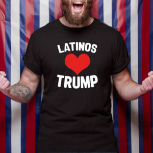 Ron Filipkowski Latinos Love Trump T-Shirt4