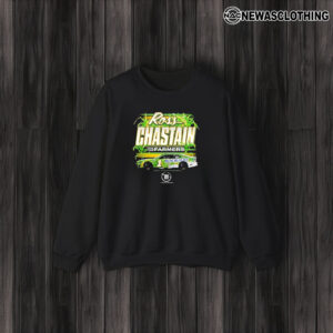 Ross Chastain Trackhouse Racing Team Collection Busch Light Car T-Shirt