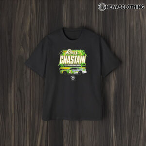 Ross Chastain Trackhouse Racing Team Collection Busch Light Car T-Shirt2