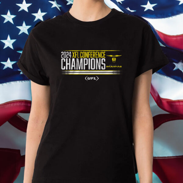 SAN ANTONIO BRAHMAS XFL CONFERENCE CHAMPIONS T-SHIRT