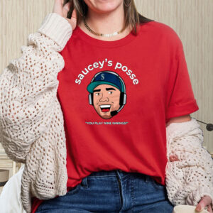 Saucey’S Posse You Play Nine Innings T-Shirt