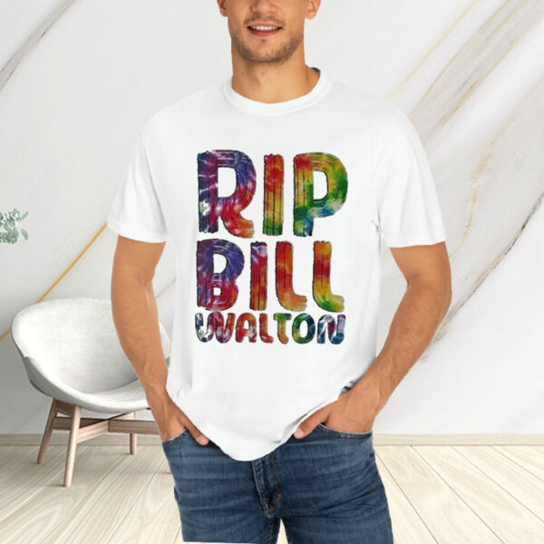 Tie Dye Rip Bill Walton T-Shirt5