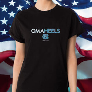 UNC BASEBALL OMAHEELS T-SHIRT1