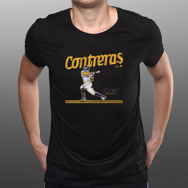 WILLIAM CONTRERAS SLUGGER SWING T-SHIRT1