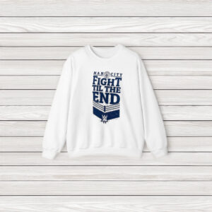 Wwe X Manchester City Fight Til The End T-Shirt3