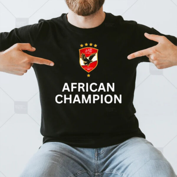 African Champion Al Ahly Football Club Fans Egyptian T-Shirt