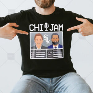 Chi Jam Chuck Garfien And Ozzie Guillen Chicago White Sox Baseball T-Shirt