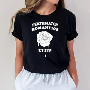 Deathmatch Romantics Club Rose T-Shirt1