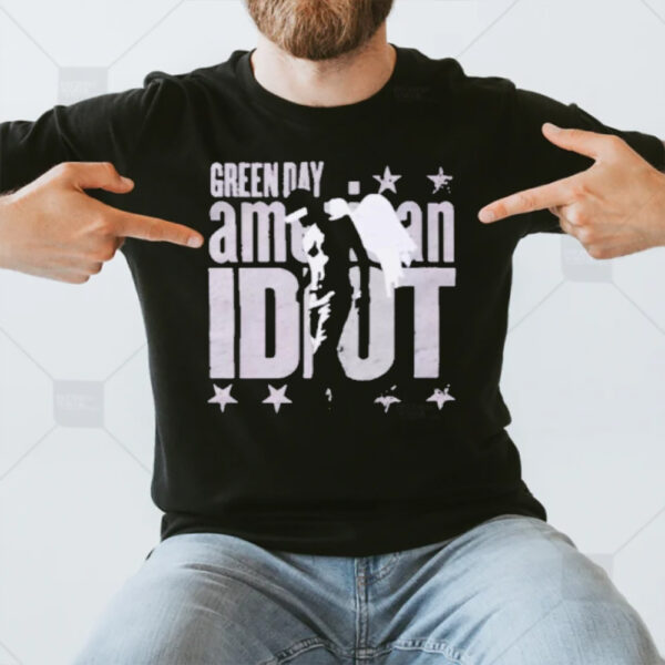 Green Day American Idiot Angel Stars T-Shirt