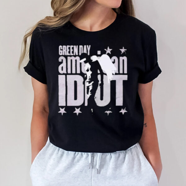 Green Day American Idiot Angel Stars T-Shirt1