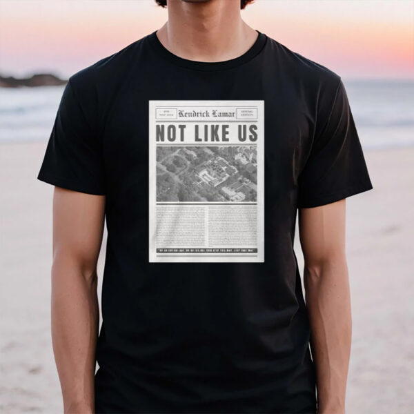 Kendrick Lamar They Not Like Us T-Shirt1