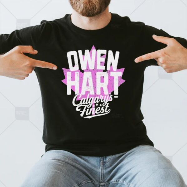 Owen Hart Calgary’s Finest T-Shirt