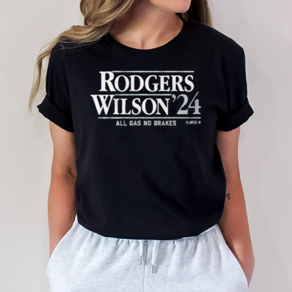 Rodgers Wilson ’24 All Gas No Brakes T-Shirt1