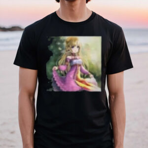 Romantic Summer Fashion Sunshine Manga Bohemian Anime Girl T-Shirts1