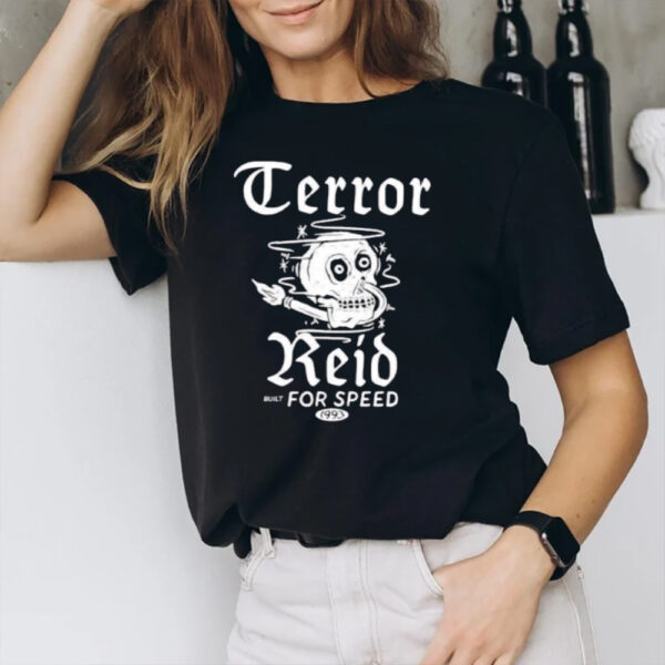 Terror Reid Built For Speed 1993 Skull T-Shirt