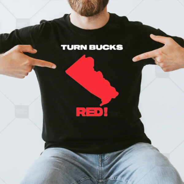 Turn Bucks Red T-Shirt